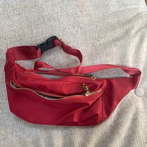 Red Fanny Pack